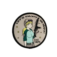 Lets enjoy BB warz Velcro Patches