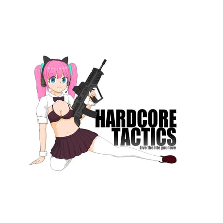 HARDCORE TACTICSオリジナルロゴステッカー