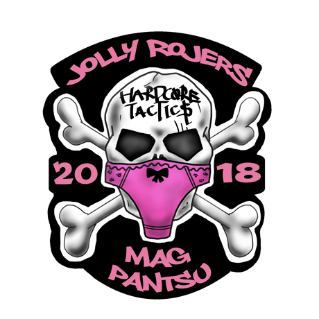 J.R. MAG-PANTSU STICKER PINK