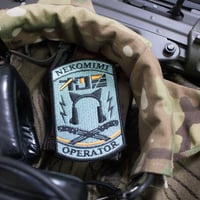 Nekomimi Operator"ネコミミ” Velcro Patch