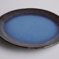 青萩皿　(納冨　尚子）