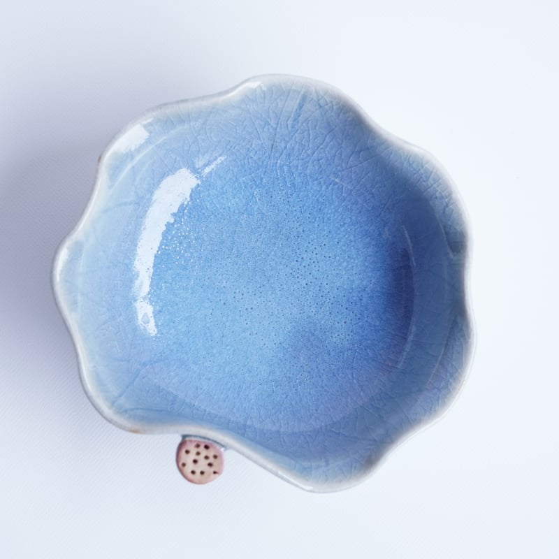 No.4-2 青萩蓮鉢 （納冨 晋） | 鳥雲窯