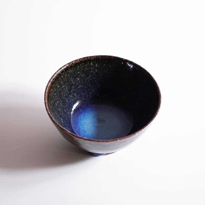 No2.10 納冨 晋 青萩飯茶碗 | 鳥雲窯