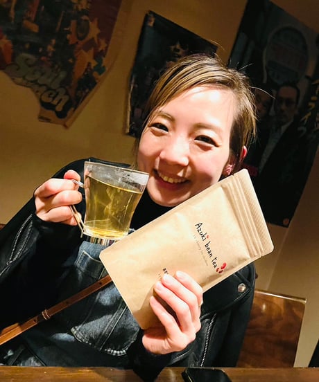 その都度注文タイプ　2袋　自然栽培あずき茶（京都産大納言小豆使用）