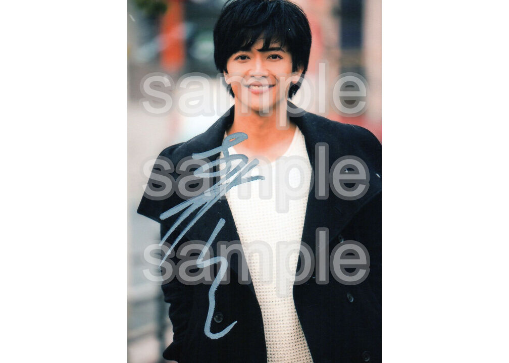 森本亮治ブロマイド（1セット3枚入り）H 直筆サイン入り