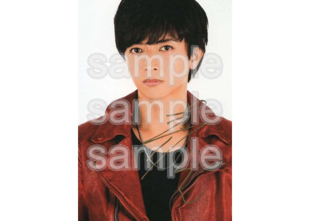 森本亮治ブロマイド（1セット3枚入り）A 直筆サイン入り