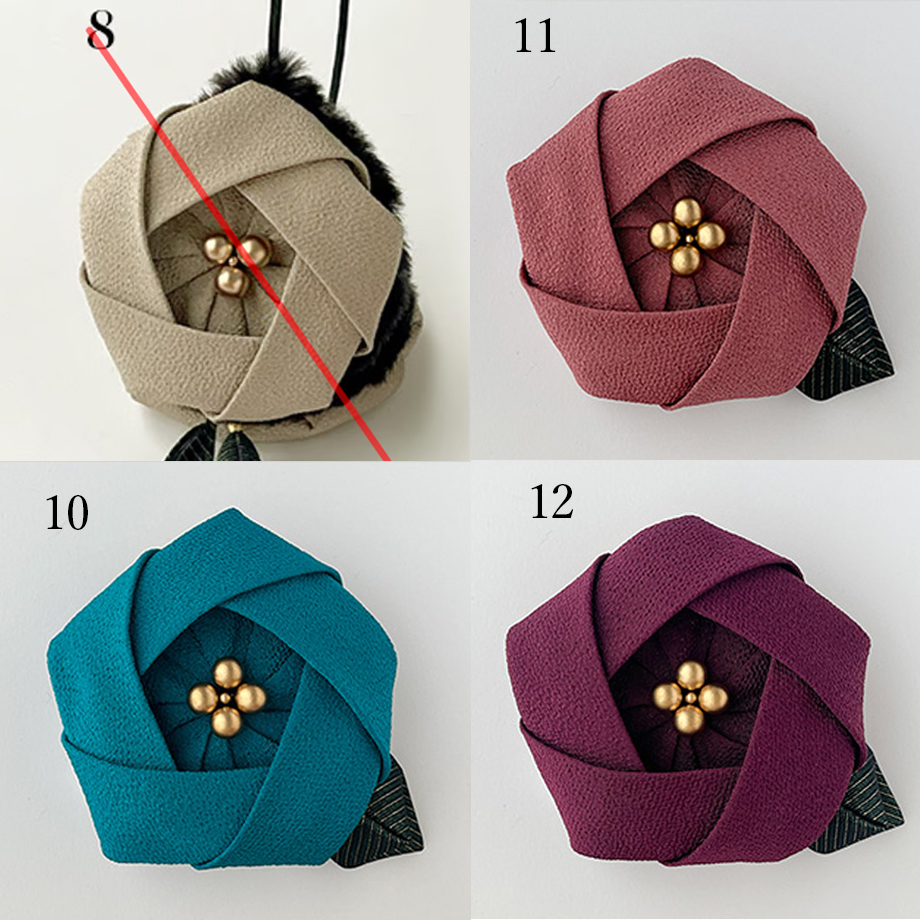 最終値下げ あそ美や　椿のイヤーマフ 和装 和 イヤーマフ あそ美や 椿のイヤーマフ 赤 | Arcobaleno Magia online shop【ア