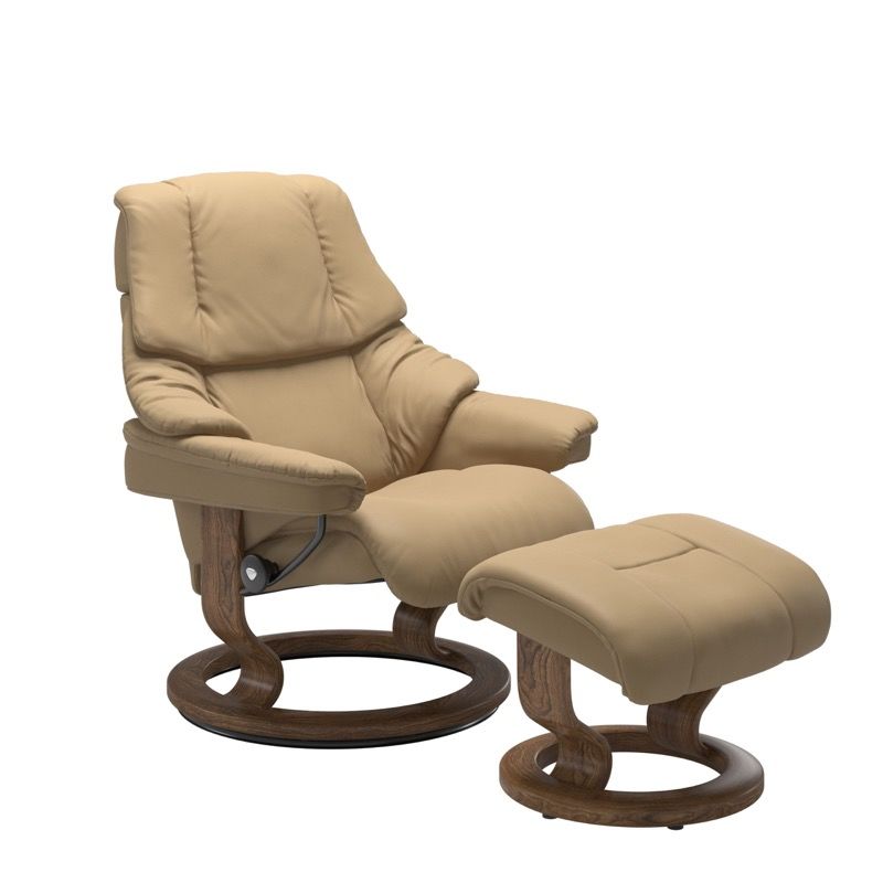 ストレスレス レノ クラシックベース Mサイズ シートカラー：サンド  