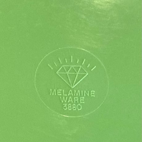 メラミン皿GREEN20㎝