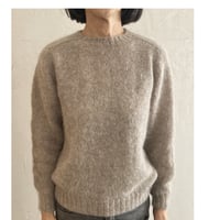 EPAULET SLEEVE PULLOVER+NECK WARMER