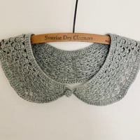 CASHMERE WOOL CROCHET COLLAR KIT