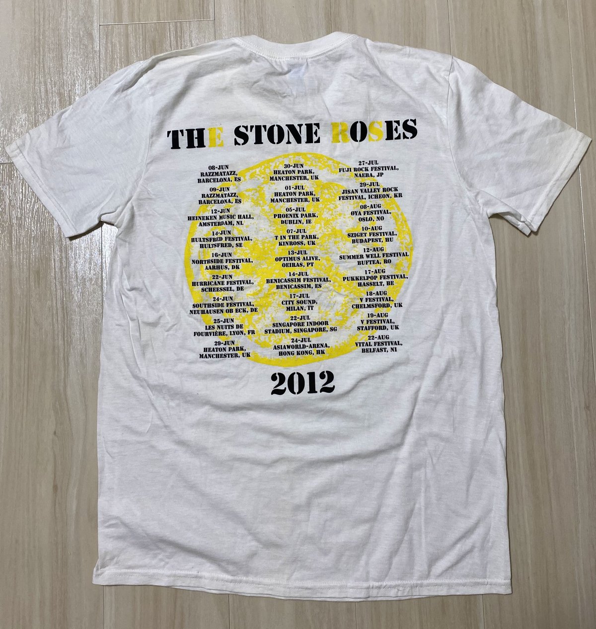 【古着】THE STONE ROSES T-Shirt(白)