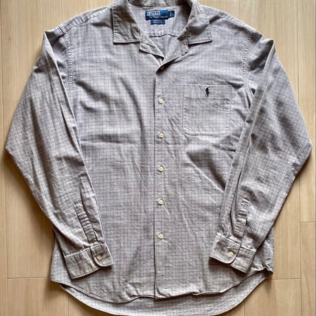 【古着】Polo Ralph Lauren Check Shirt (Bonnard)