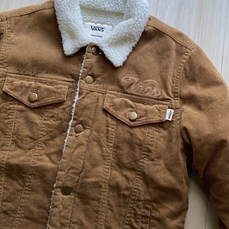 【古着】VANS Corduroy Sherpa Tracker Jacket