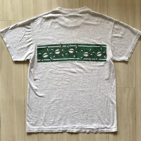 【古着】NORTH SHORE Print T-Shirt (ONEITA 90’s Single)