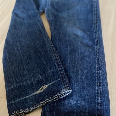 【古着】MOMOTARO JEANS Denim Pants with Suspenders