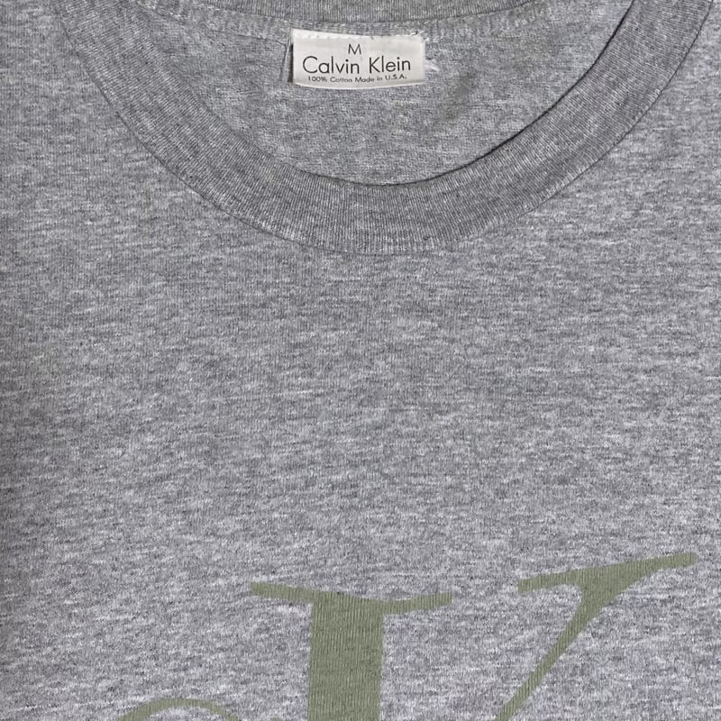90s Calvin Klein 長袖Tシャツ M USA ビンテージ - スウェット