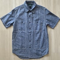 【古着】MANASTASH Chambray H/S Shirt (Hemp&Cotton)