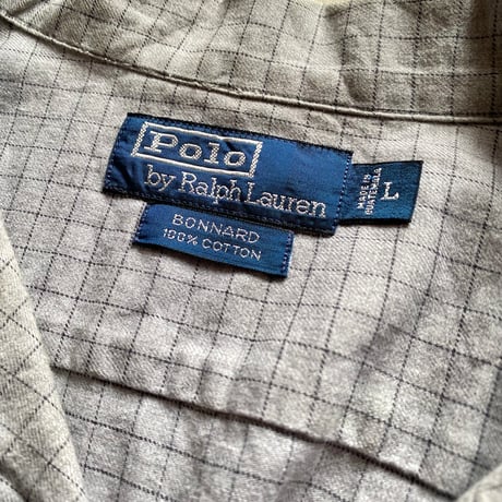 【古着】Polo Ralph Lauren Check Shirt (Bonnard)