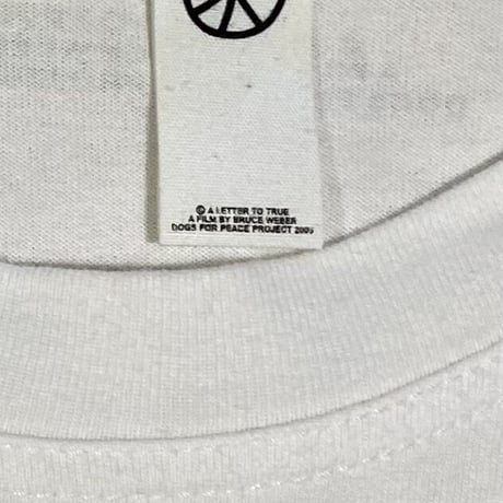 【古着】BRUCE WEBER「A LETTER TO TRUE」T-Shirt