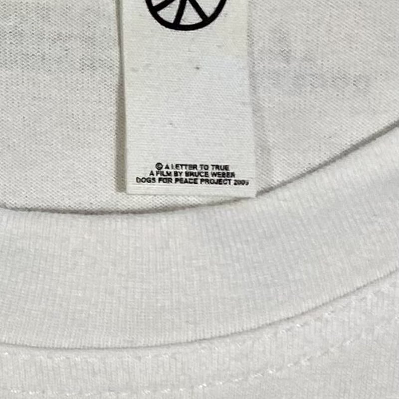BRUCE WEBER 半袖Tシャツ A LETTER TO TRUE 古着】BRUCE WEBER「A LETTER TO TRUE」T-Shirt | The