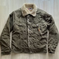 【古着】TOWN & COUNTRY Corduroy Sherpa Tracker Jacket
