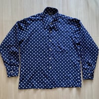 【古着】JC PENNY Dot Pattern Shirt(70s)