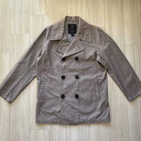【古着】ALPHA INDUSTRIES Pea Coat