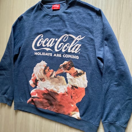 【古着】Coca Cola Santa Sweat Shirt