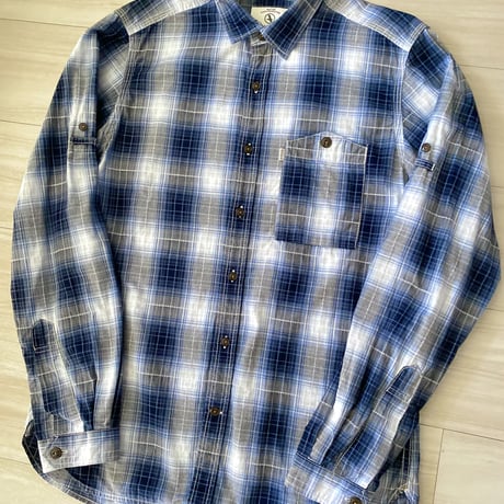 【古着】AIGLE Cotton Check Shirt