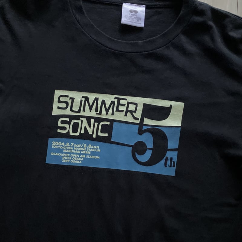 古着】SUMMER SONIC 2004 T-Shirt | The Three Goats
