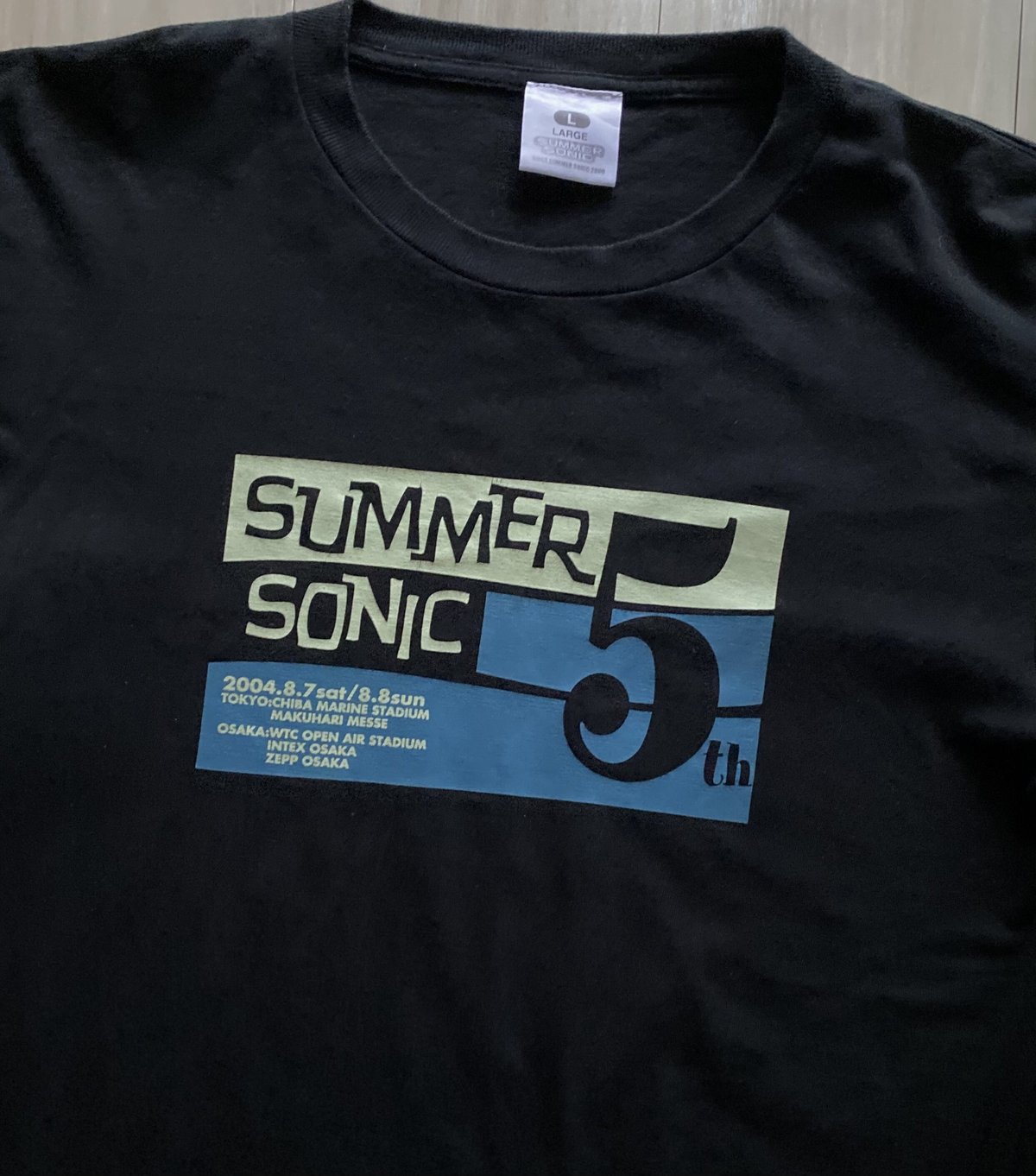 古着】SUMMER SONIC 2004 T-Shirt | The Three Goats
