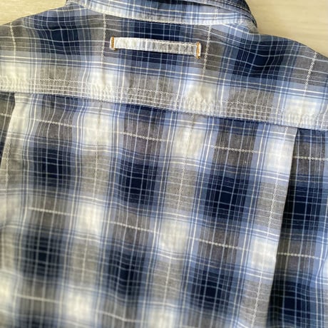 【古着】AIGLE Cotton Check Shirt