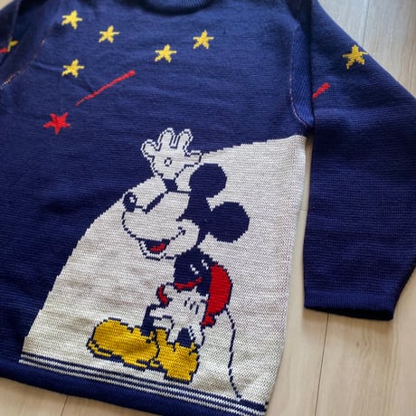 【古着】MICKY MOUSE Sweater (Cox Combo)
