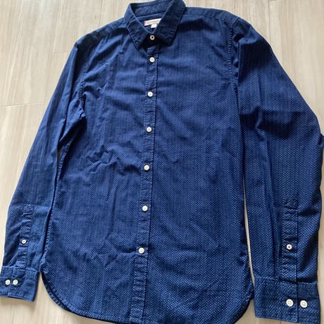 【古着】BANANA REPUBLIC Heritage Dot Pattern Shirt