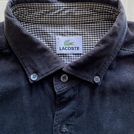 【古着】LACOSTE Corduroy BD Shirt