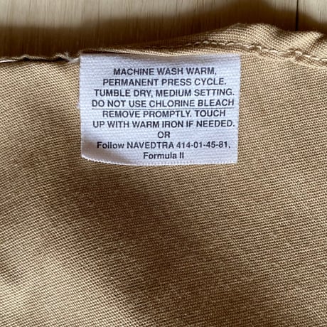 【古着】US NAVY Officer Shirt (90s Made in USA)