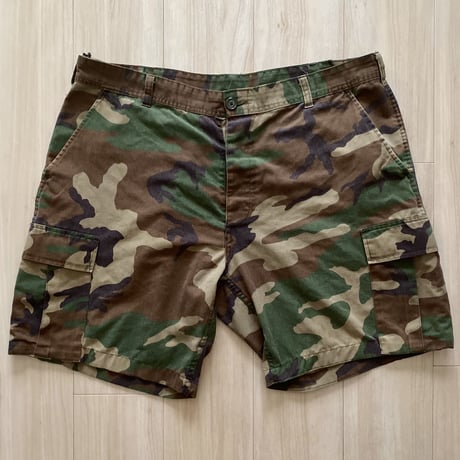 【古着】ROTHCO Camo Cargo Shorts(XL-Regular)