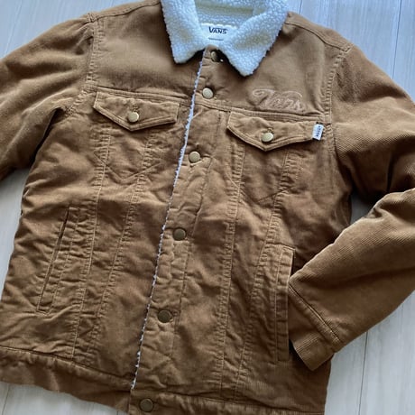 【古着】VANS Corduroy Sherpa Tracker Jacket