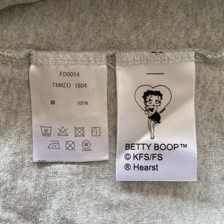 【古着】FILA × BETTY BOOP T-Shirt