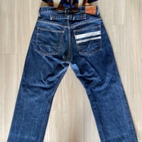 【古着】MOMOTARO JEANS Denim Pants with Suspenders
