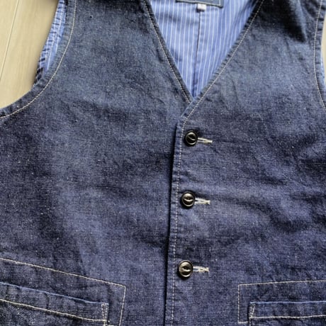 【古着】The DUFFER of ST.GEORGE Denim Vest