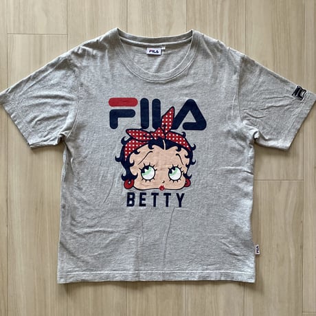 【古着】FILA × BETTY BOOP T-Shirt