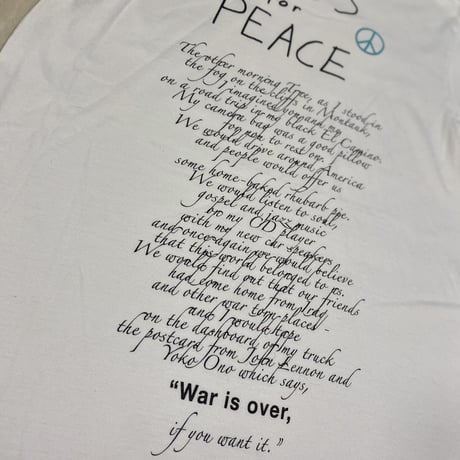 【古着】BRUCE WEBER「A LETTER TO TRUE」T-Shirt