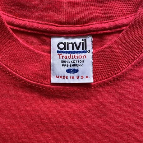 【古着】anvil Tradition Print T-Shirt (Made in USA)