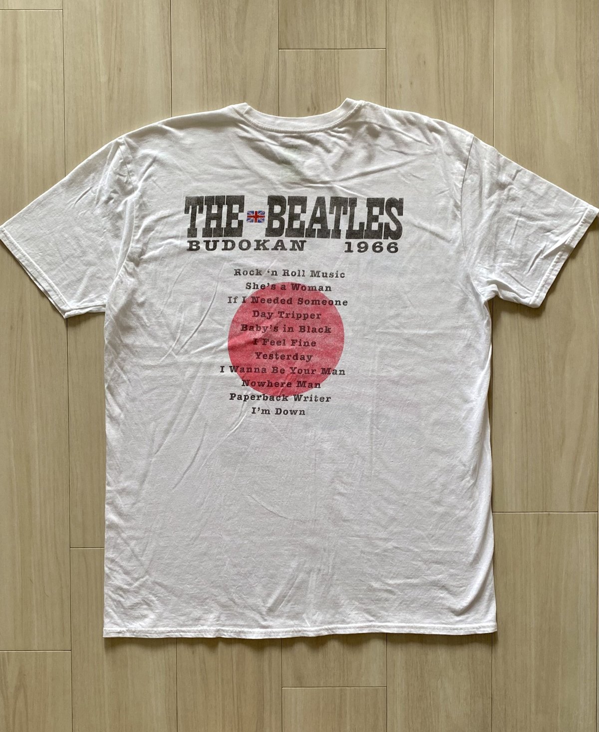 【古着】THE BEATLES Live At The BUDOKAN T-Shirt(2019)