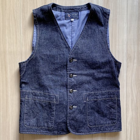 【古着】The DUFFER of ST.GEORGE Denim Vest