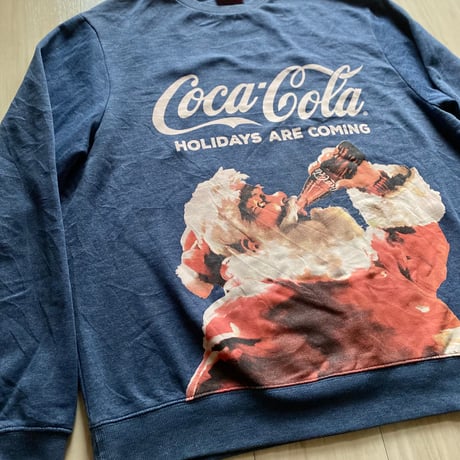 【古着】Coca Cola Santa Sweat Shirt