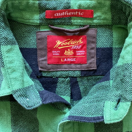 【古着】WOOLRICH Flannel Shirt