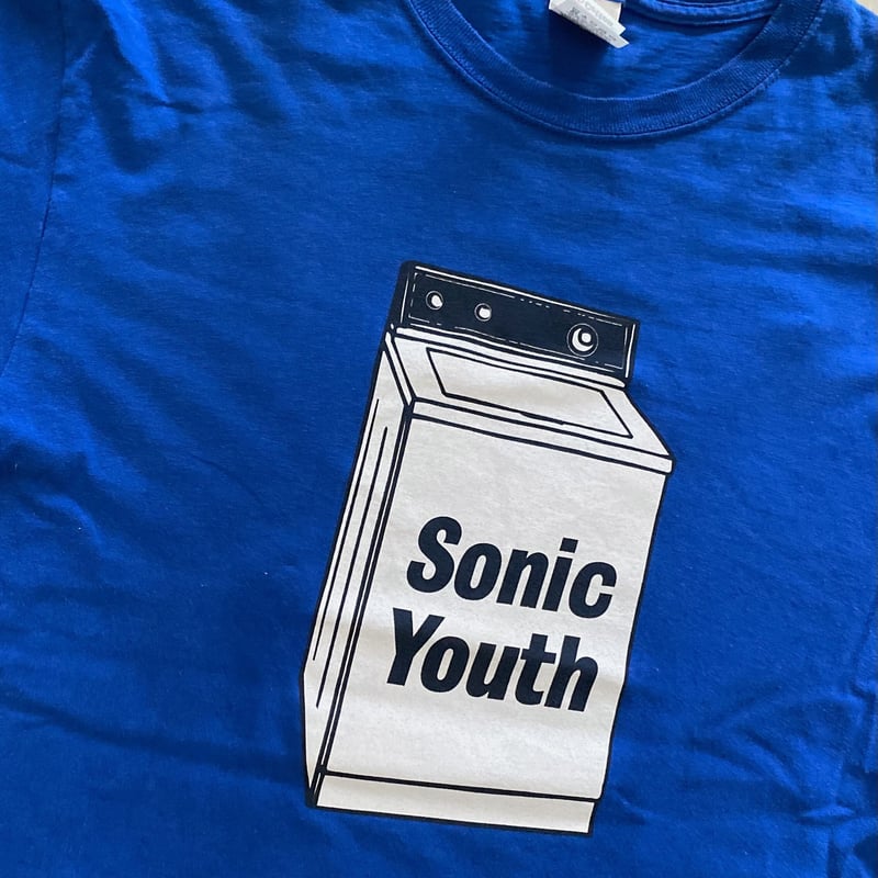 レア！ソニックユース Washing Machine　Tシャツ　当時物 Mサイズ SONIC YOUTH Tシャツ Washing Machine-Blue(UK) | OSOMALO